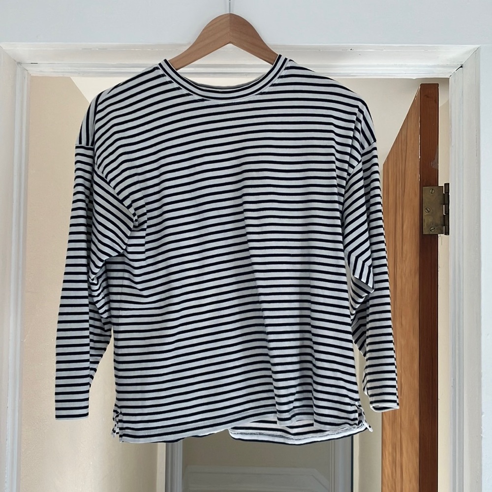 AYR black and white striped tee
